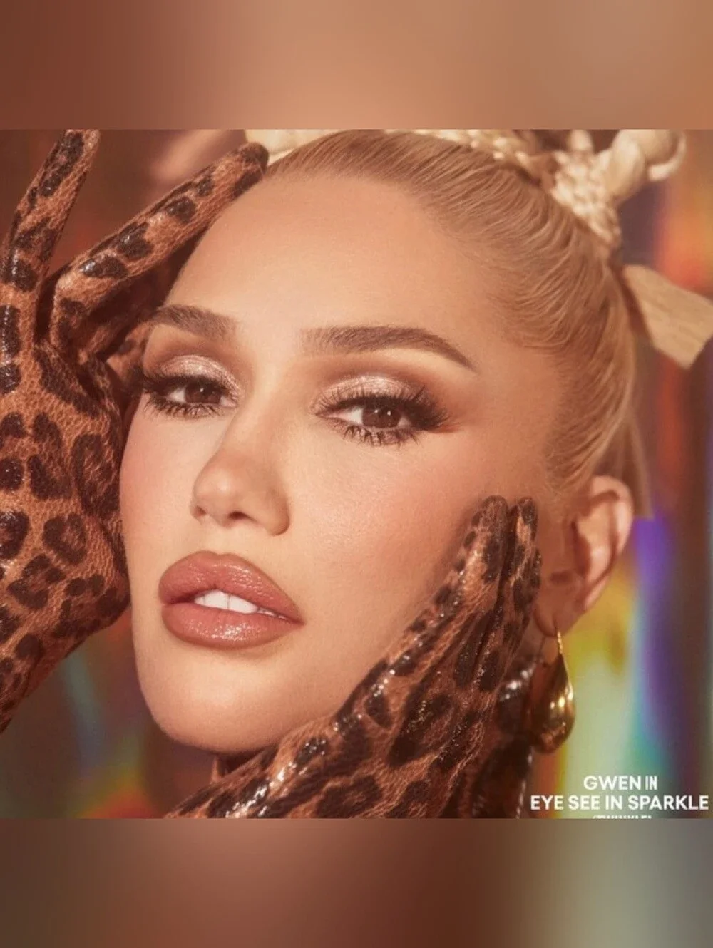 GXVE Eye See In Sparkle Multidimensional Eye Pigment in Dazzle - Rose Gold NIB